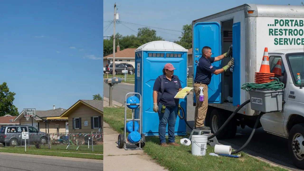Porta Potty Rental in East Lynne, MO near me